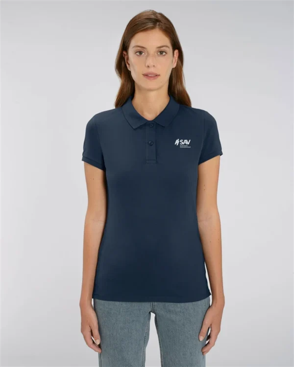 Polo navyblau </br> bestickt