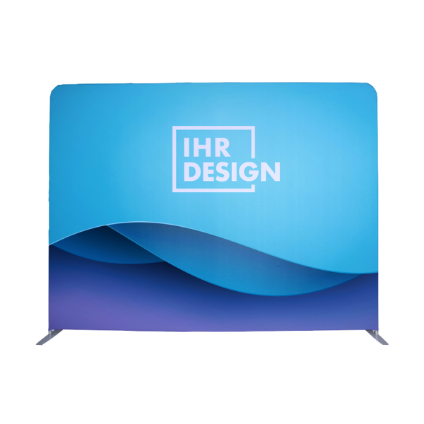 zipperwall straight 200 x 230 cm beidseitig bedruckt inkl rahmen 579f58040ca374cd813322b55ae0d49388